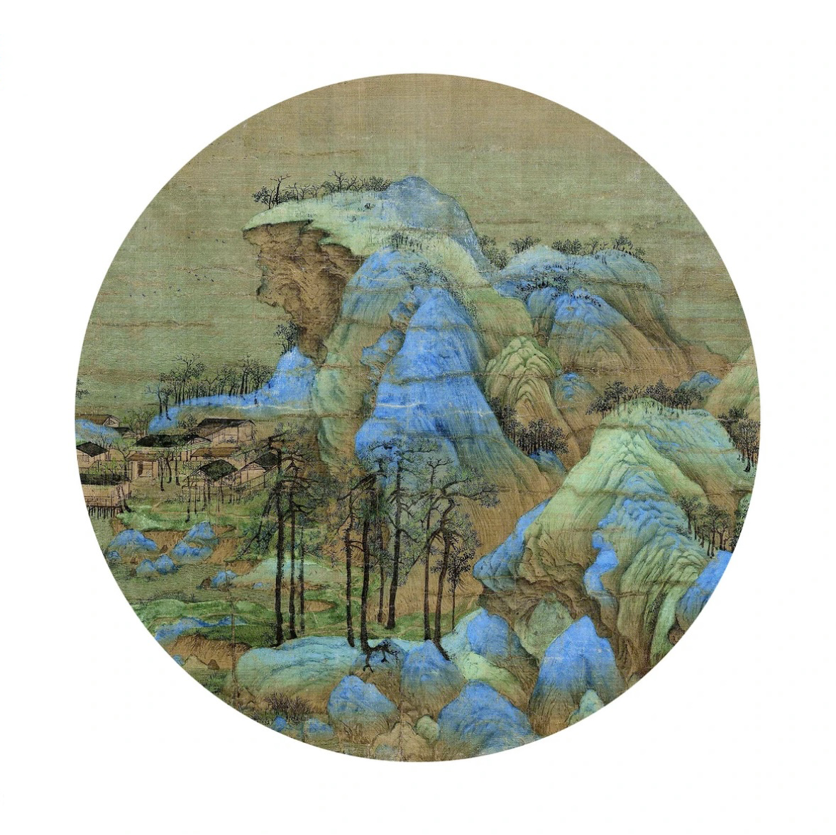 Traditional Chinese Painting: Thousand-Mile Rivers and Mountains