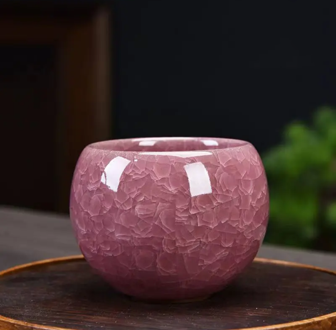 Ice-inspired Dragon-Egg-shaped Teacups