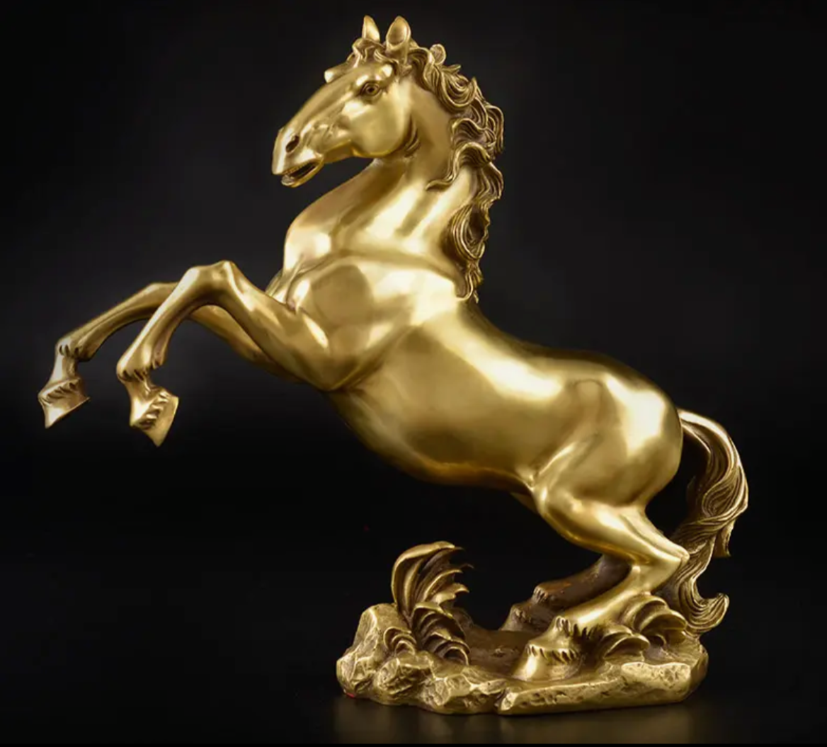 Bronze Horse Sculpture for Decoration and Collection